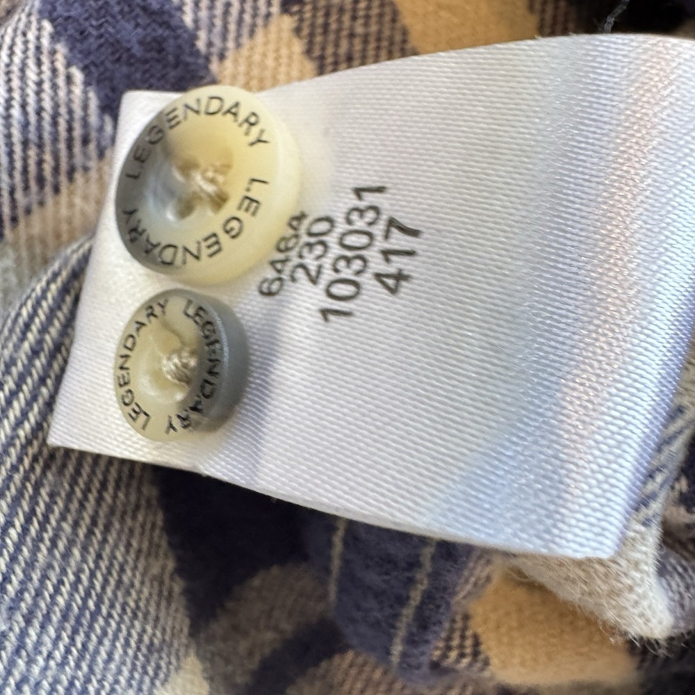 Legendary Whitetails Men's LT Buck Camp Flannel‎ Long Sleeve Plaid Button Shirt - Picture 5 of 9